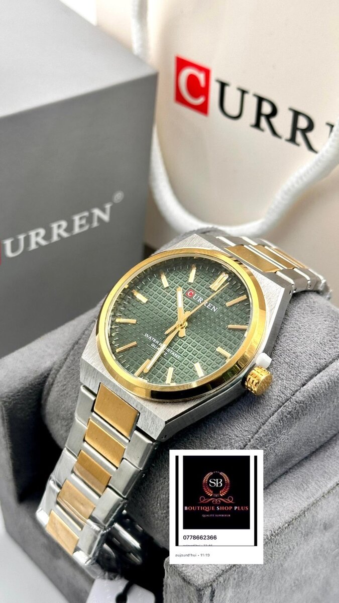 Montre Curen authentique