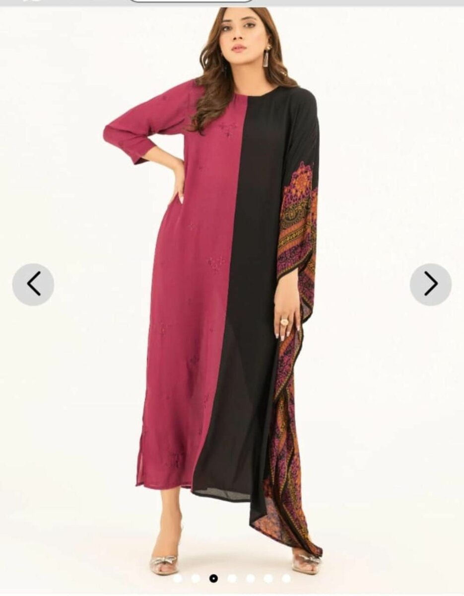 Black Limelight Kaftaan