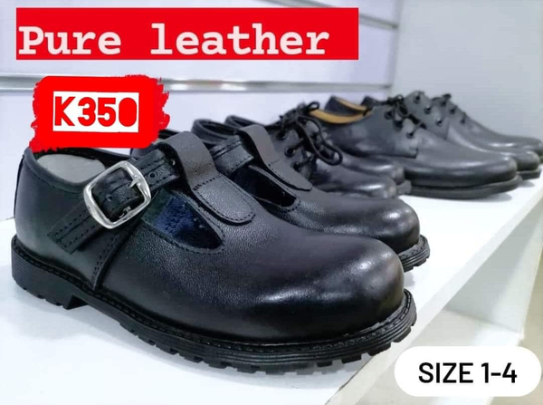 black shoes with a clasp