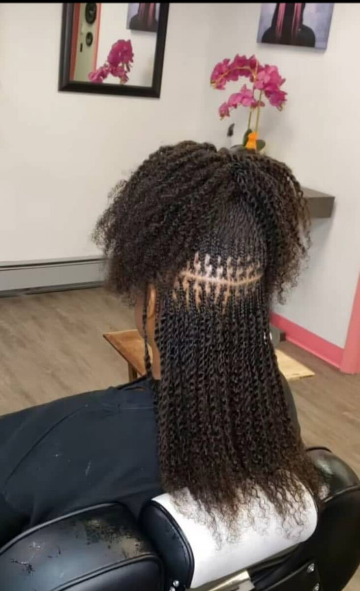 Touffes Dreads -Micro twists