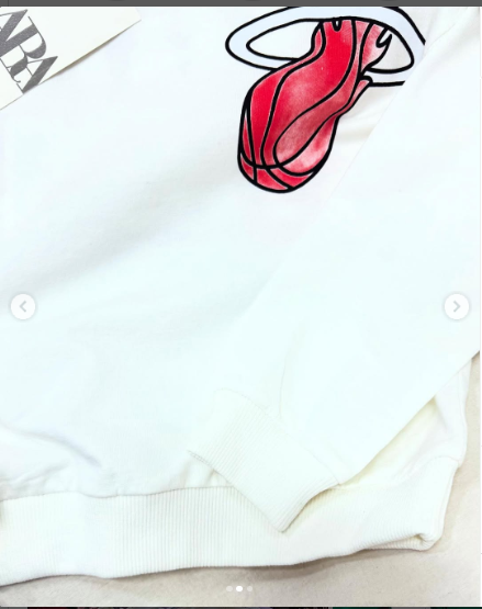 Свитшот от бренда Zara