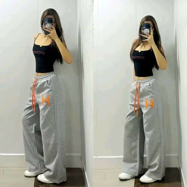 Pantalon large moderne