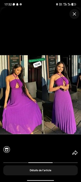 Robe Élégante en Mousseline