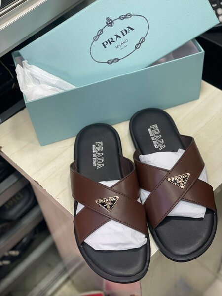 Prada Men's Slide Sandals