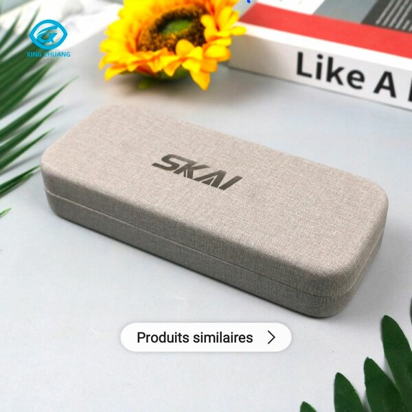 Boîte à lunettes élégante