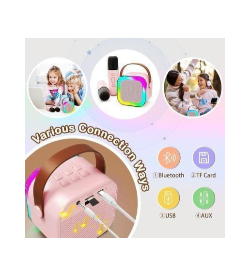 Enceinte Karaoke Bluetooth Portable