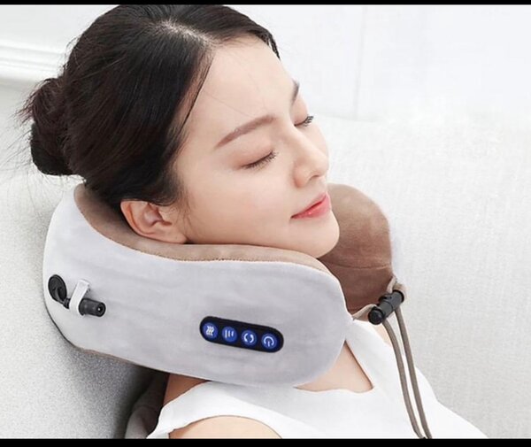 Masseur de cou relaxant électrique oreiller multifonctionnel