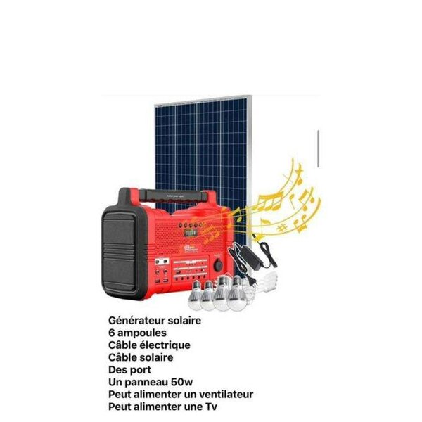 Générateur Solaire Portable