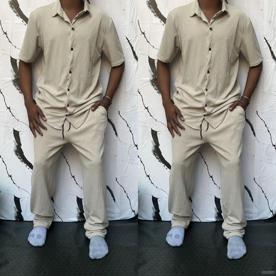 Ensemble Confortable Beige Homme