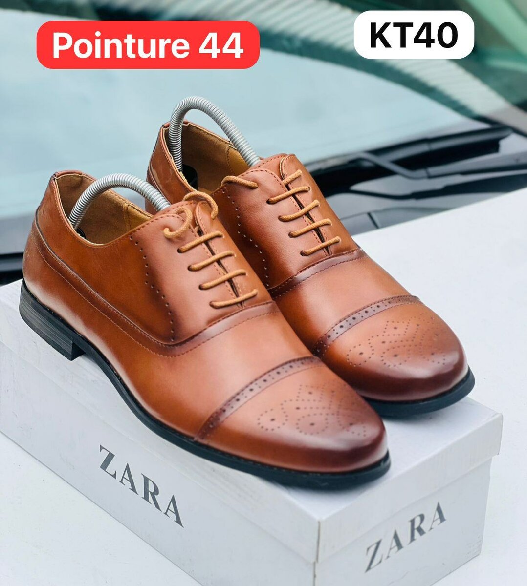 Chaussures habillées en cuir homme