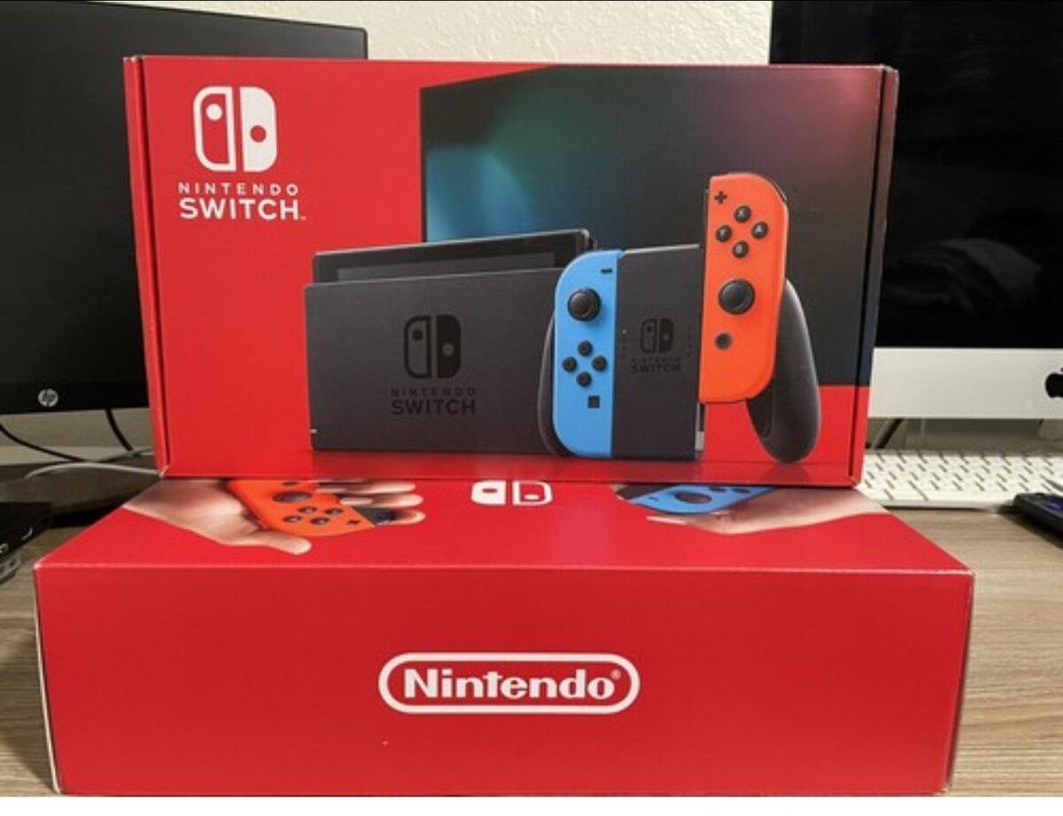 Nintendo Switch Neon Rouge/Bleu