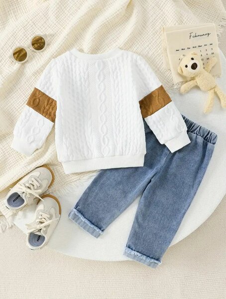 Ensemble tricoté ours enfant