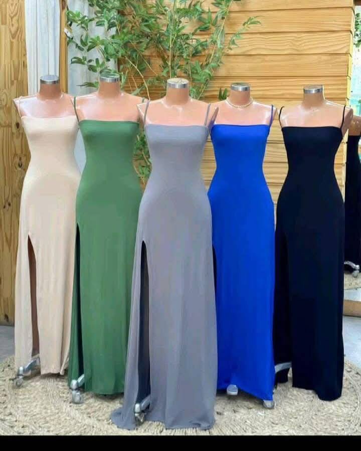 Robe Élégante à Bretelles