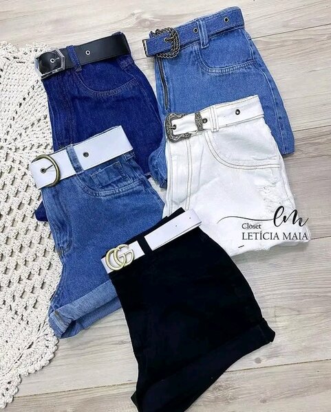 Shorts en jean tendance femme