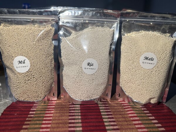 Trio de granulé pour bouillies