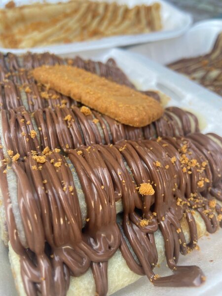 Crêpes nutella biscuit