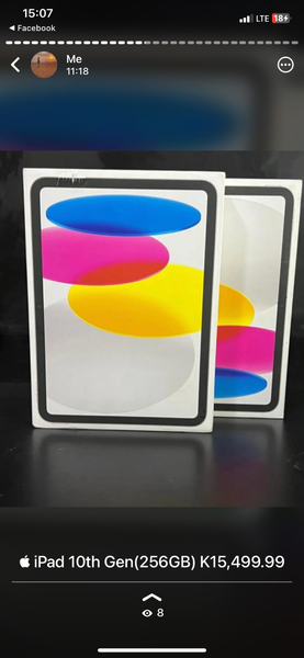 iPad 10th Gen (64GB)