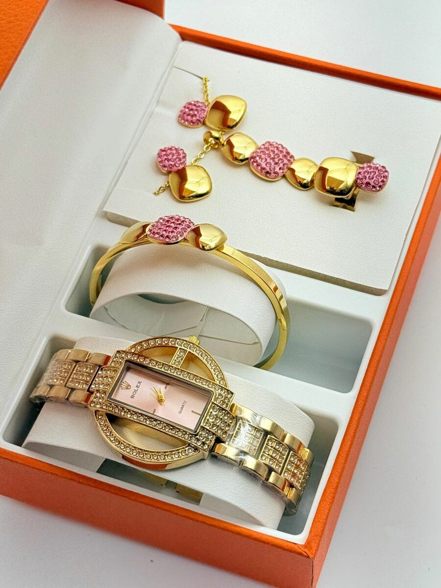 Coffret Montre et Bijoux Luxe