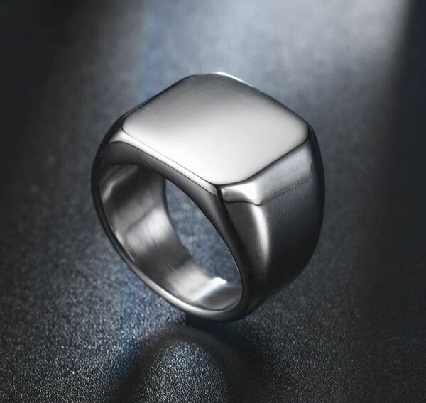 Bague Homme Acier Inoxydable
