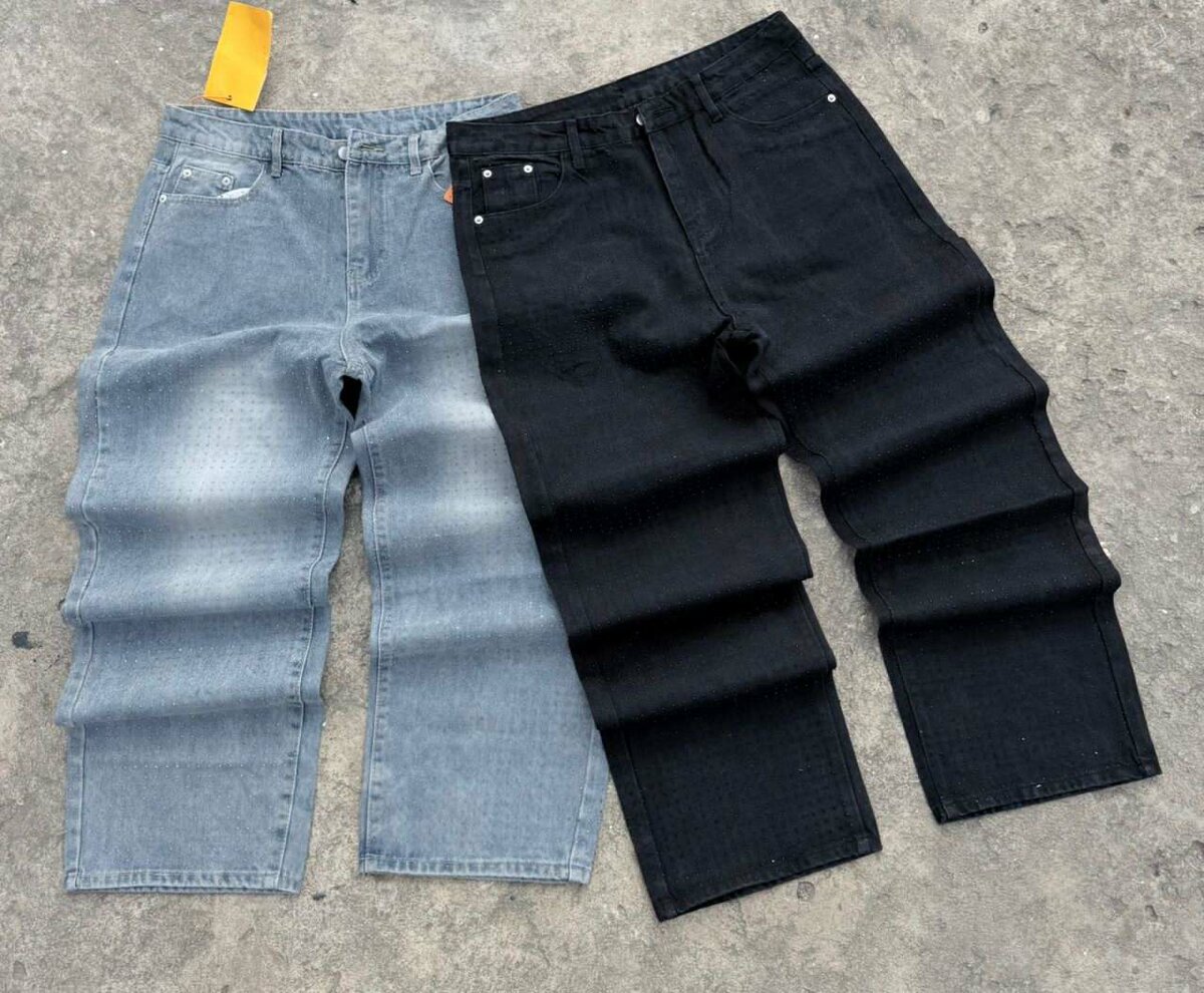 Jean baggy décontracté tendance