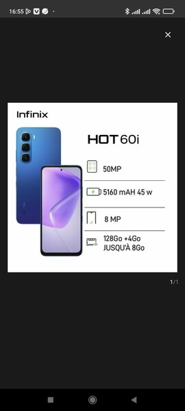 Infinix HOT 60i Smartphone