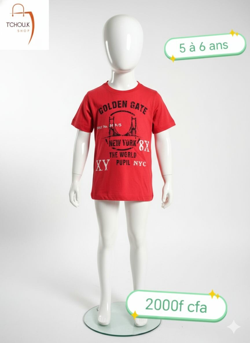 T-shirts Enfants Colorés