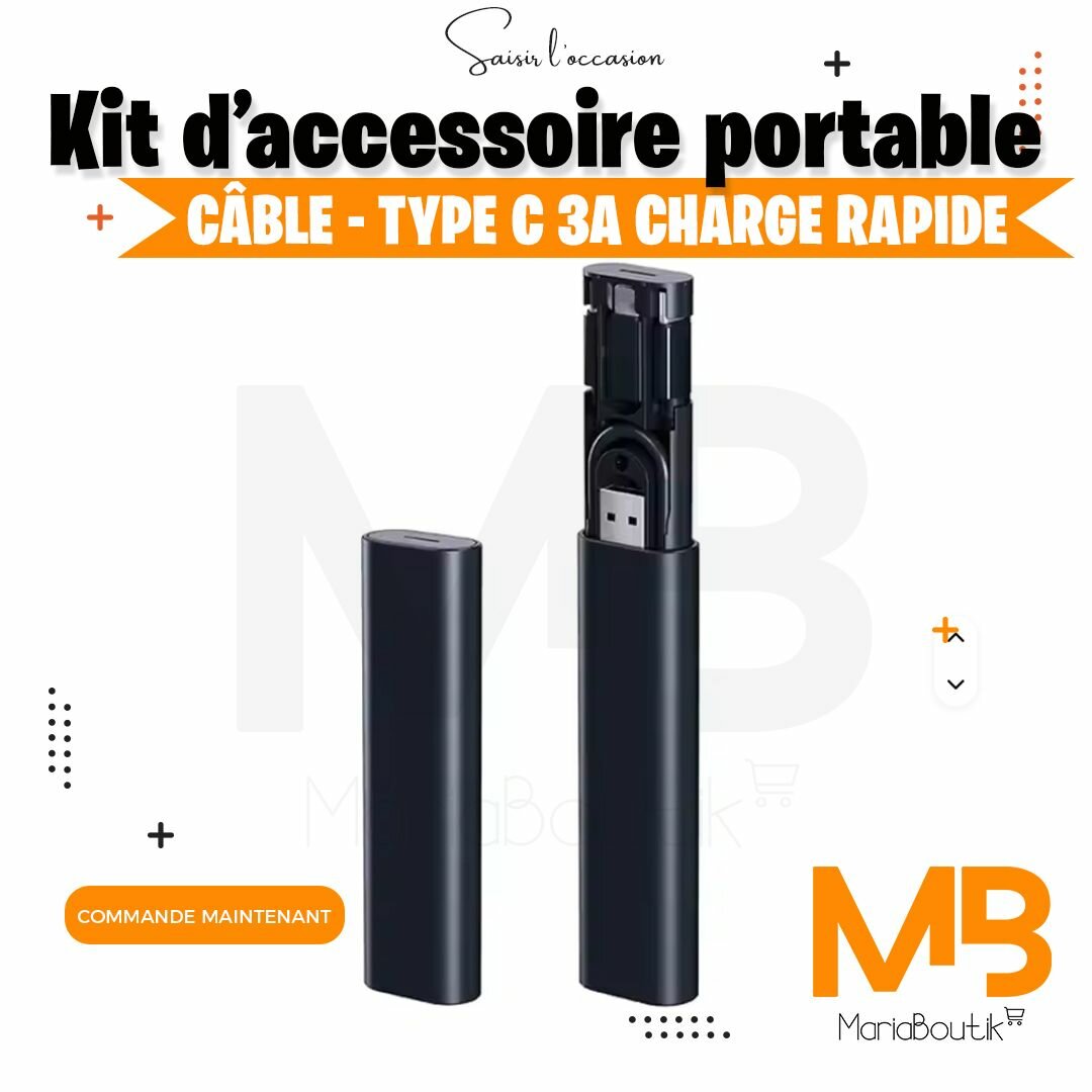 Kit d'accessoires portable