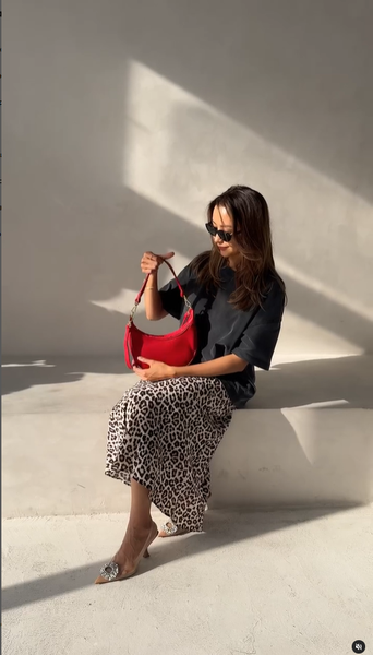 сумка красная