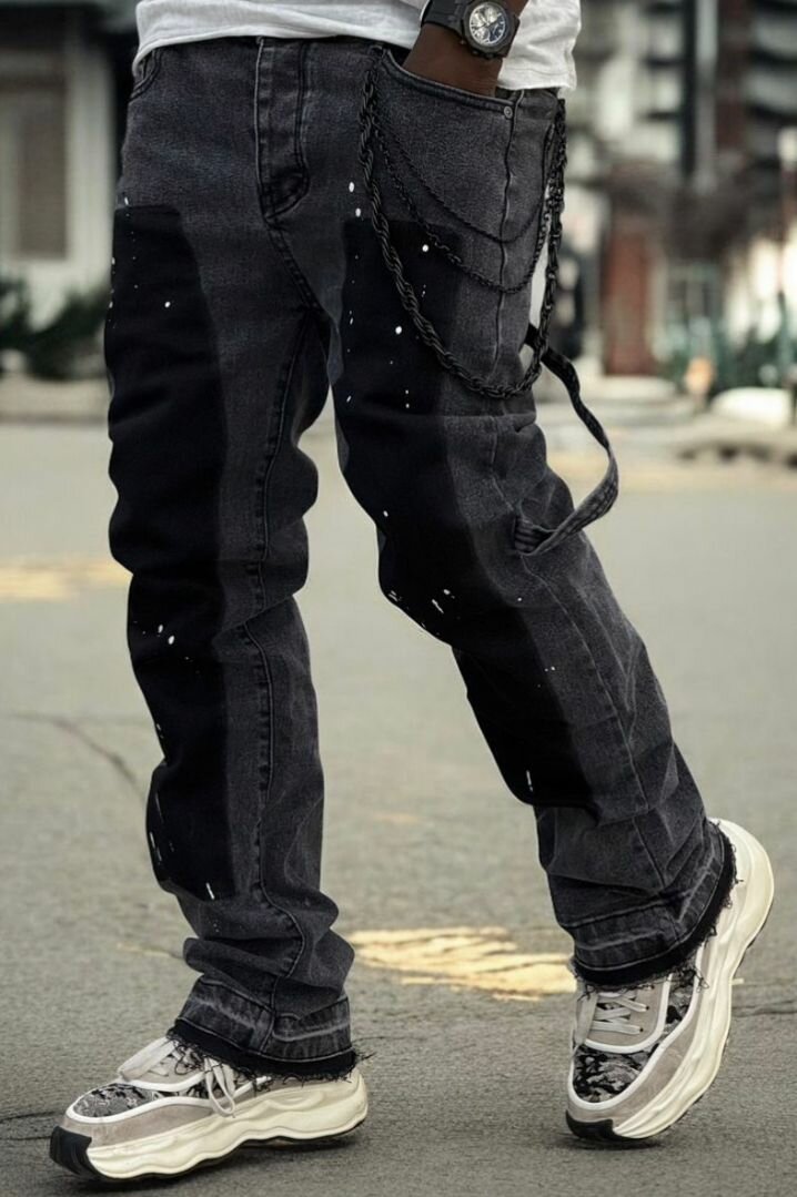 Jeans streetwear homme