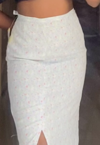 Fashionable very beautiful long skirt