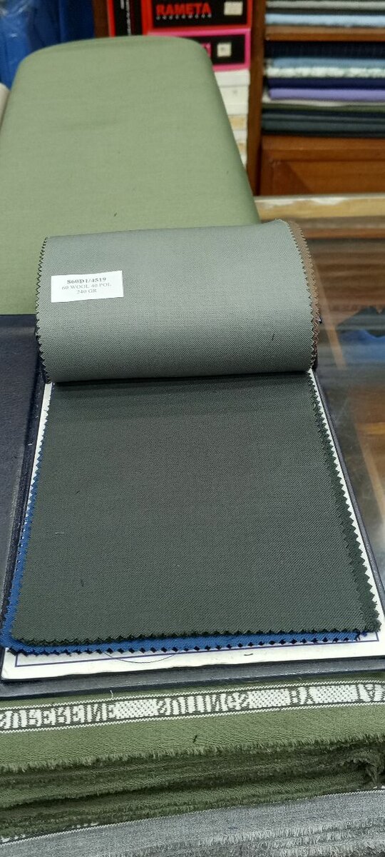 Tissu de Costume en Laine