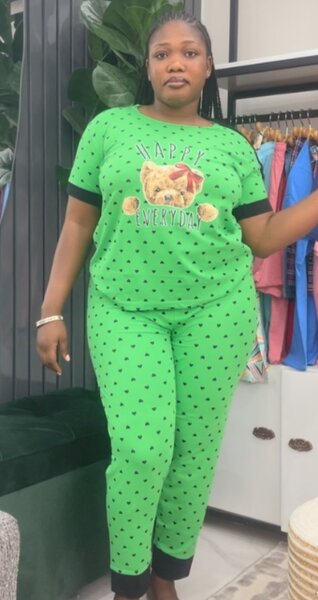 Women's pajamas T-shirt and trousers