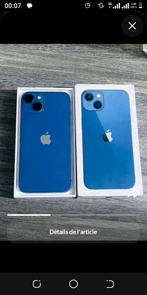 iPhone 13 Bleu 128 Go