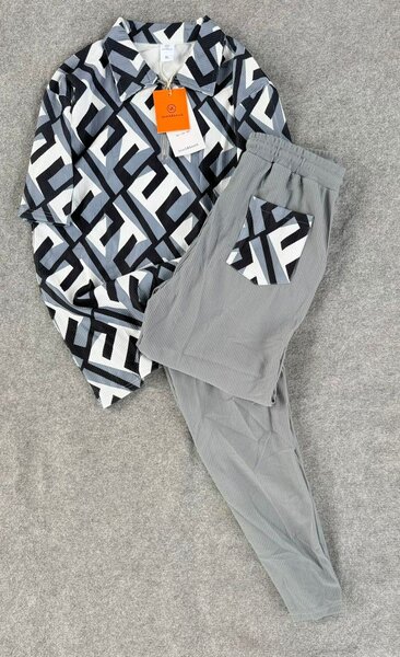 Ensemble décontracté imprimé homme