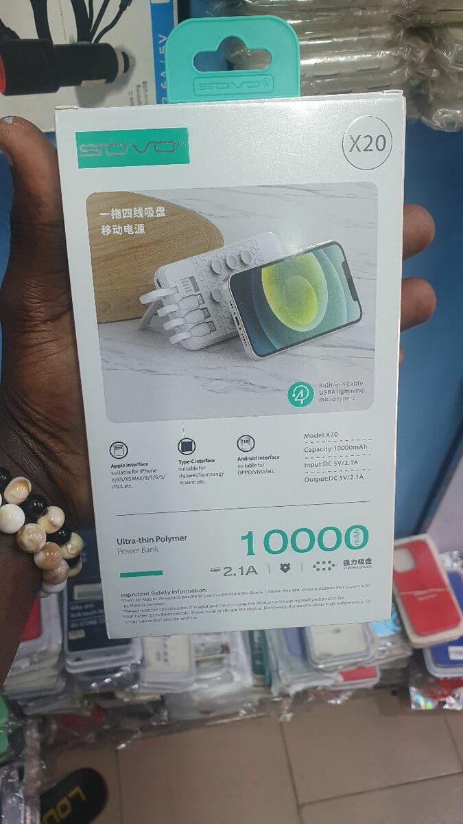 Chargeur portable 10000mAh