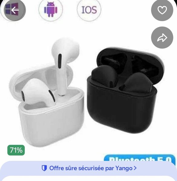 Ecouteur pro5