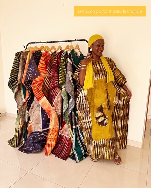 Boubou bassams/Batik