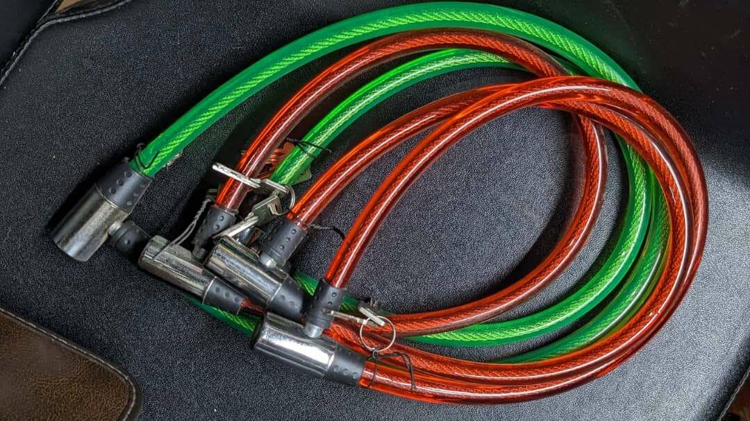 Bicycle plastic locks