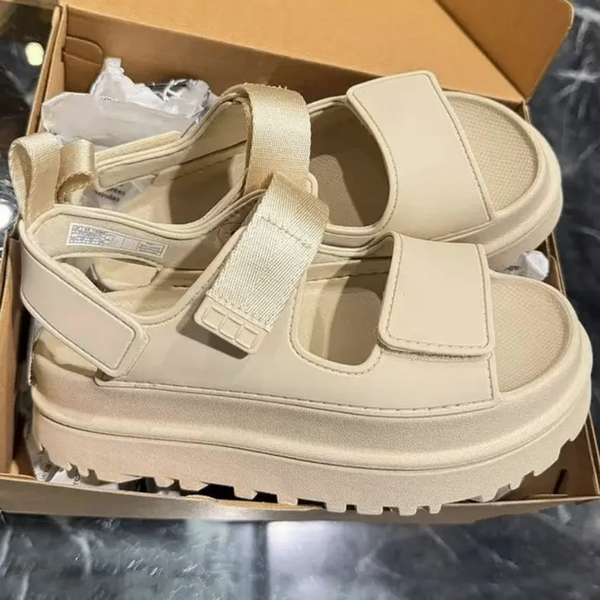 Sandales plateformes confortab