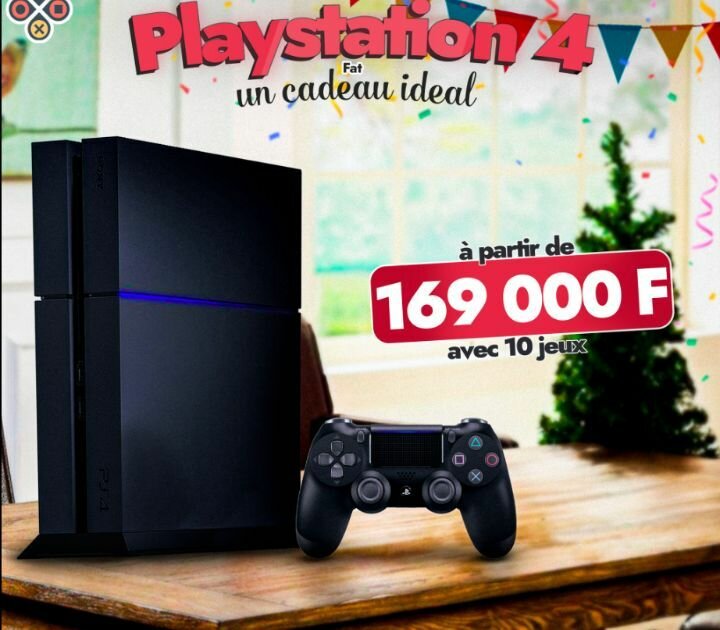 PlayStation 4 avec 10 jeux