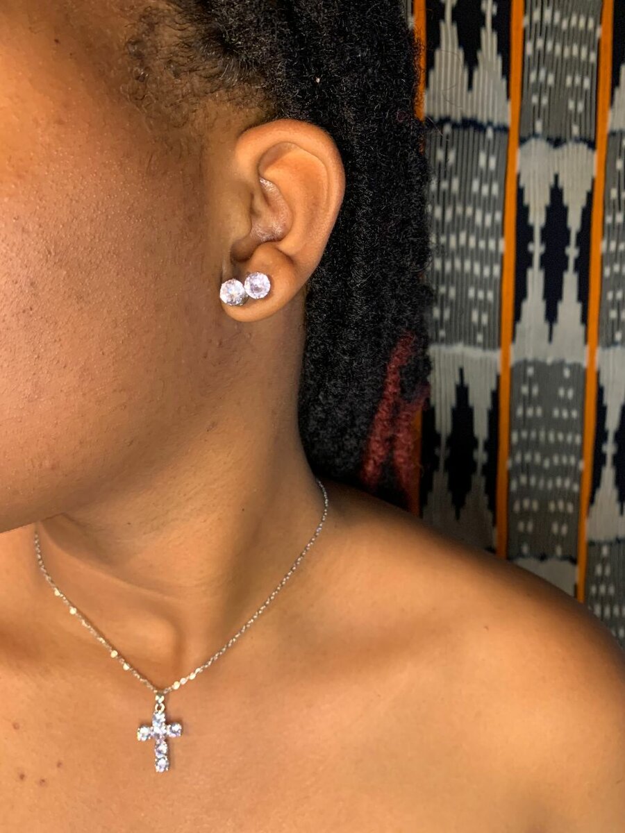 Collier et boucles d'oreilles