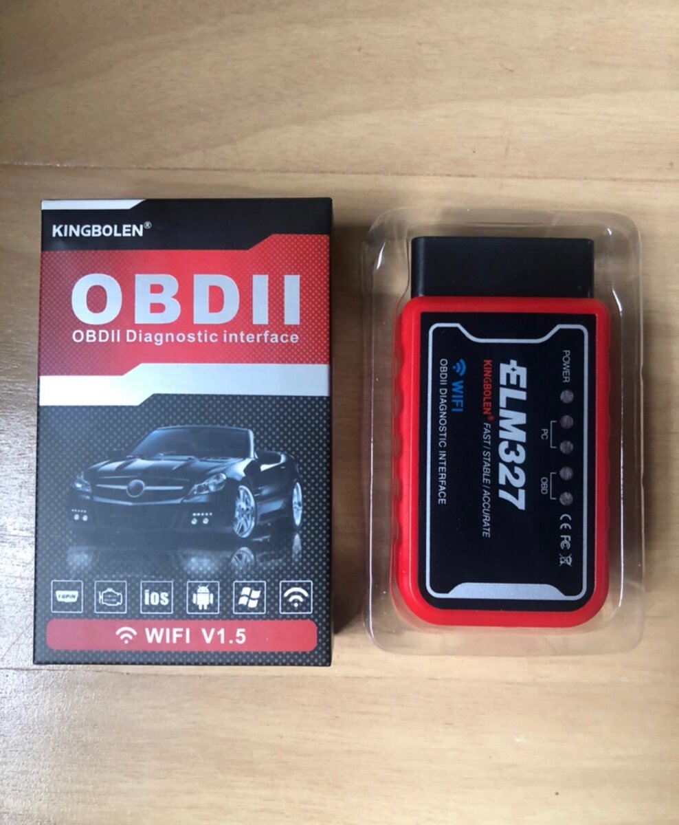 ELM327 OBD2 WiFi Car Diagnostic Scanner