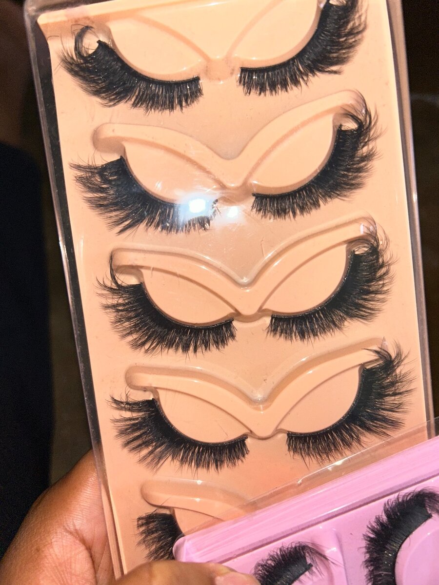 Faux cils volumineux 5 paires