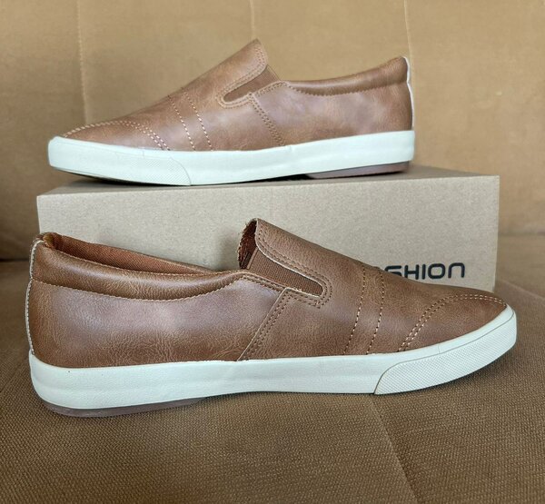 Mocassins en cuir décontractés