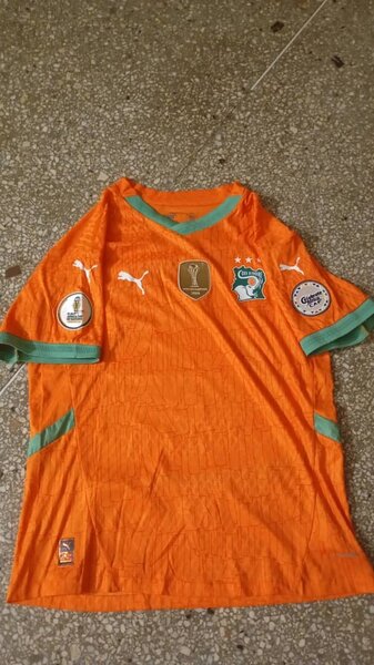 Maillot de Football Orange