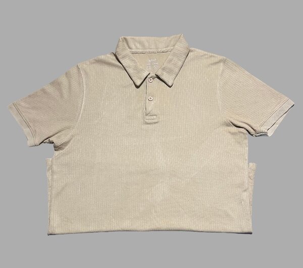 Polo en coton beige Splash
