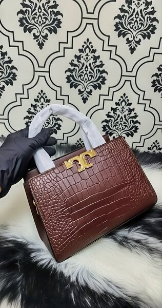 Sac à main croco élégant