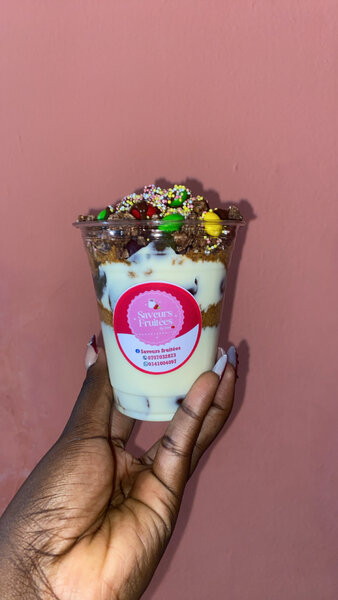 Dessert en pot gourmand