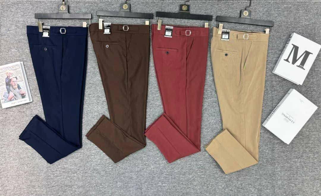 Pantalons chinos élégants homme