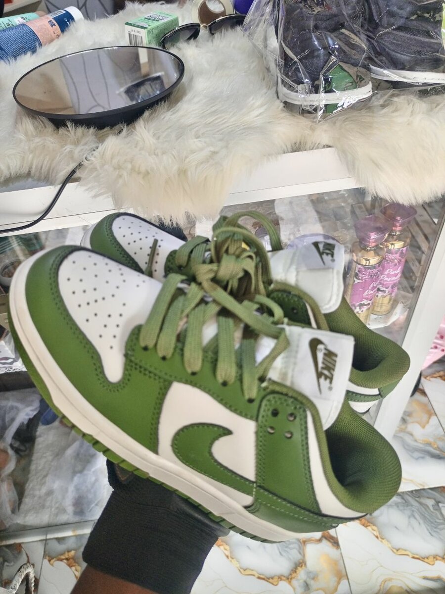 Baskets Vertes Nike original